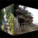 WebGL Box photo slideshow