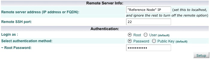 Setup Remote MySQL server