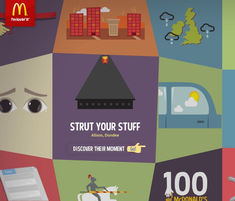 McDonald's 100 Moments