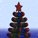 Christmas tree with three.js