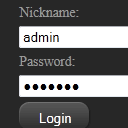 modern looking login system on PHP