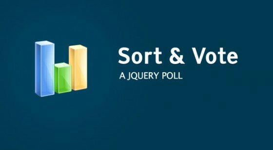 Sort and Vote jquery Poll