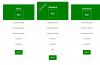 Responsive Pricing Table with Bootstrap